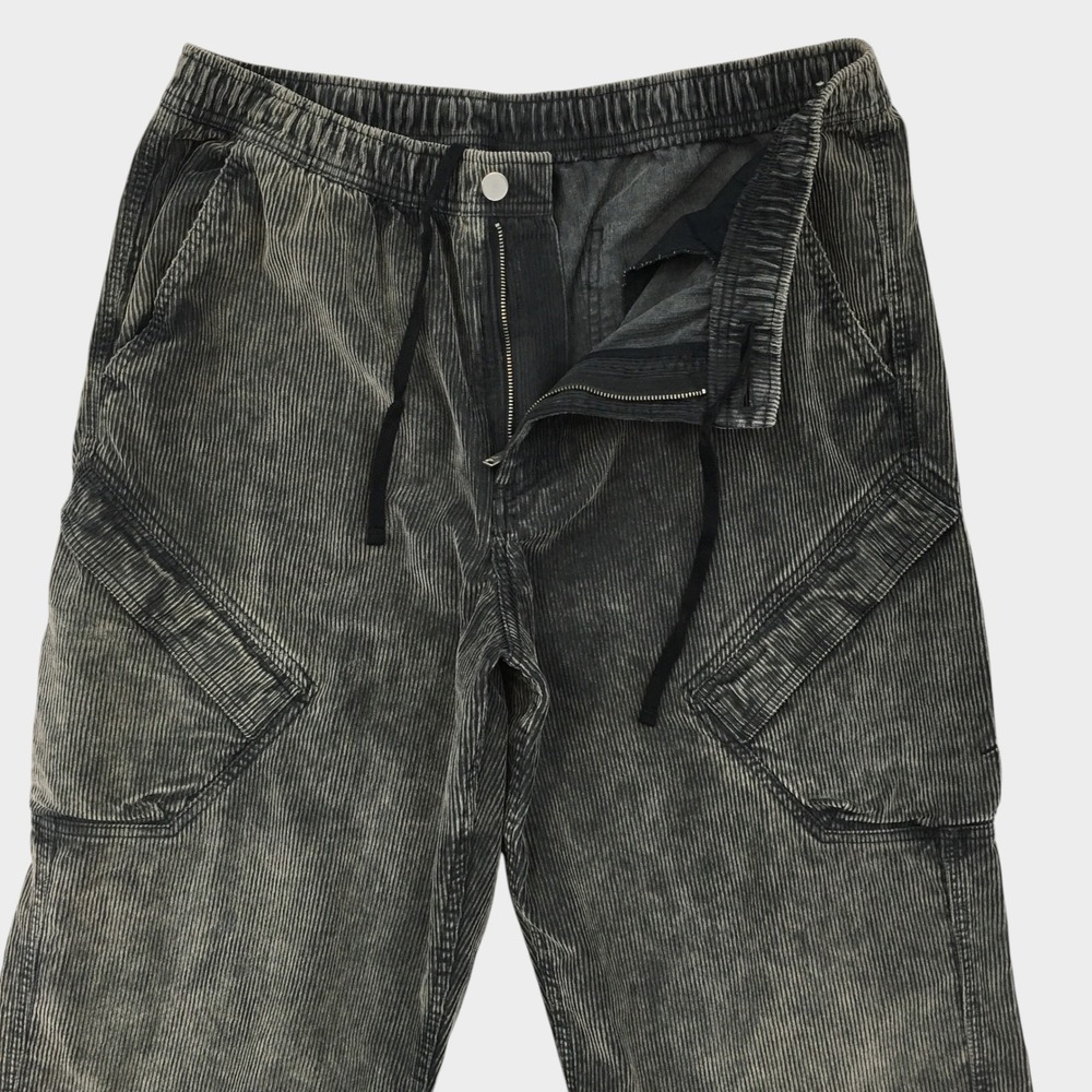 Jordan Mens Flight Chicago Corduroy Loose Cargo Pants Size Large HV0526-010